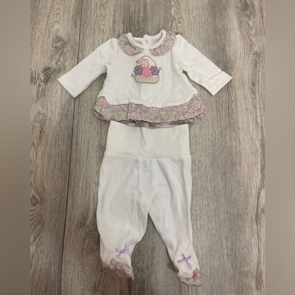 Mayoral Newborn Girls Floral Outfit